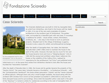 Tablet Screenshot of fondazione-sciaredo.ch